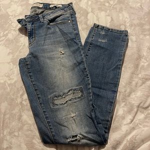 Jessica Simpson - cherish skinny ripped jeans